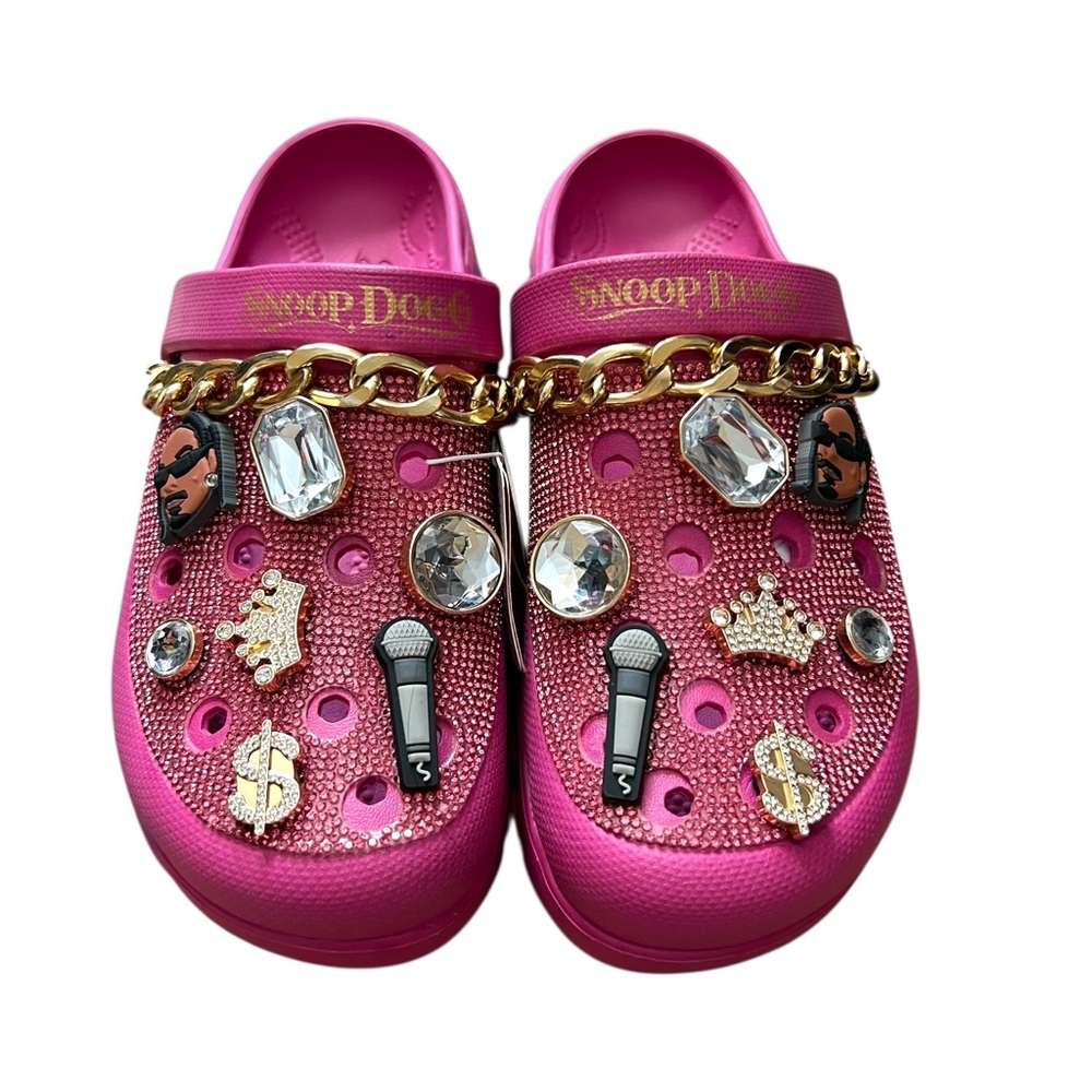 Skechers x Snoop Dogg Arch Fit Rolling N Gold Round Closed Toe Clogs Women’s 8 - Picture 2 of 10